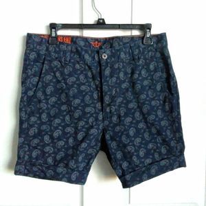 Dockers Alpha Khaki Slouch Indian Motif Shorts